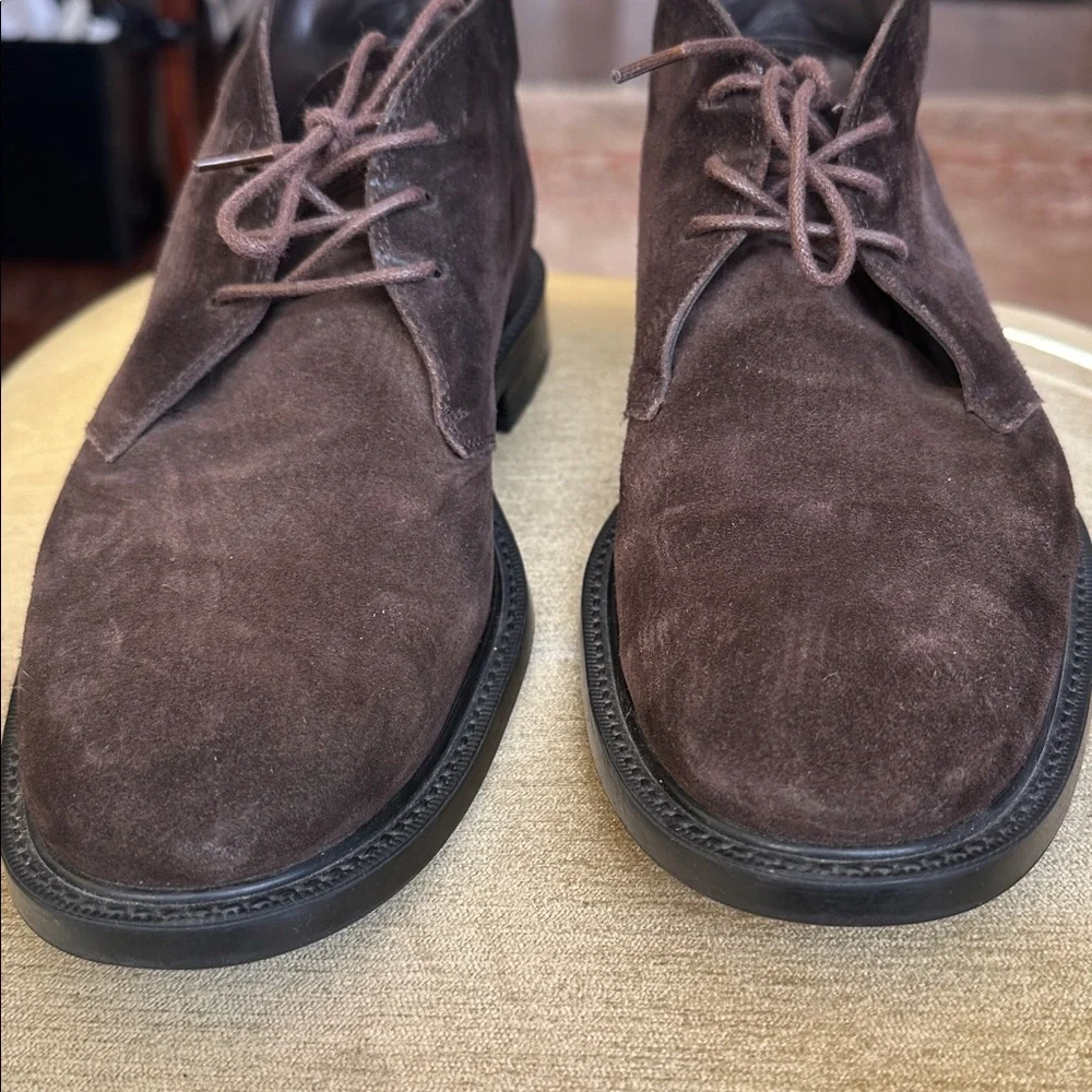 Tod’s Brown Suede Chukka Boots Men's Size US 9.5